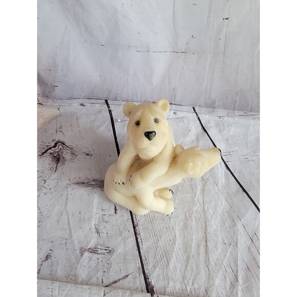 Quarry Critters Peter And Polly Second Nature Polar Bears W/box Anniversary Gift - Picture 7 of 9